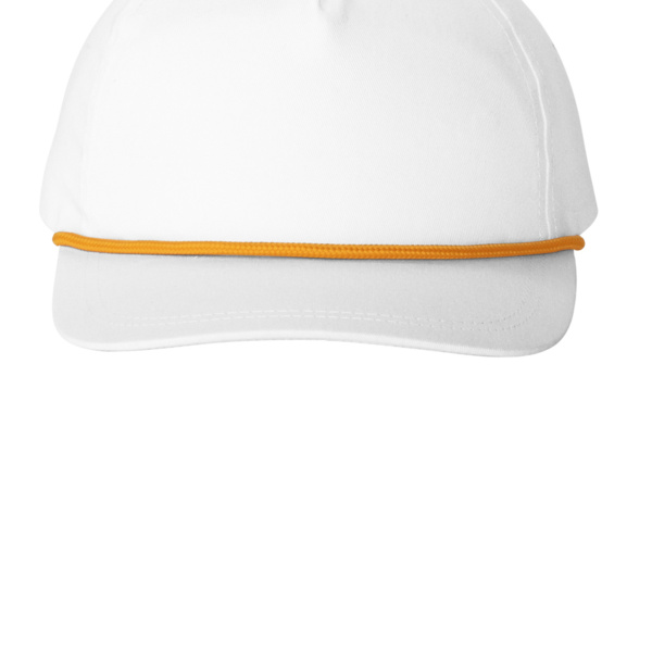 Snapback Five Panel Rope Cap Thumbnail