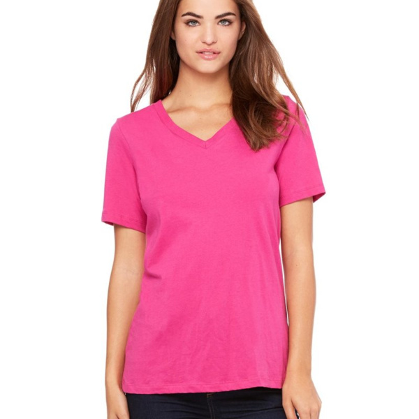 Women’s Relaxed Jersey V-Neck Tee Thumbnail