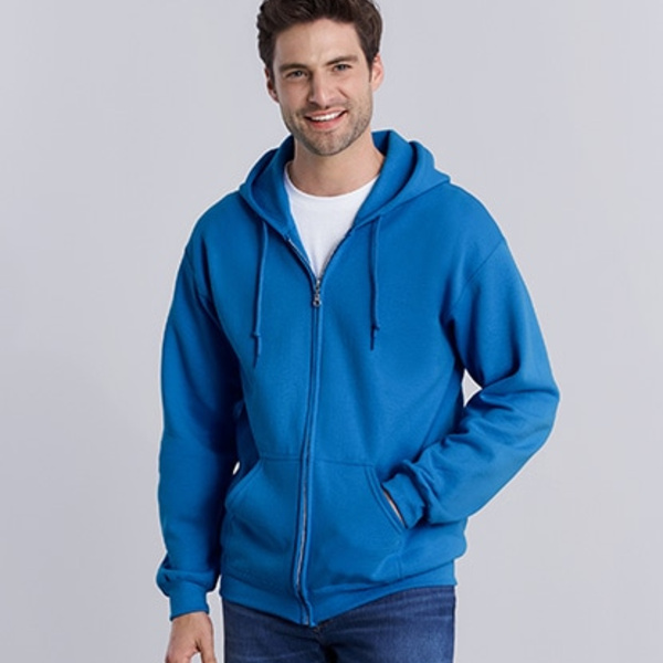 Gildan Heavy Blend Adult Full Zip Hooded Sweatshirt Thumbnail