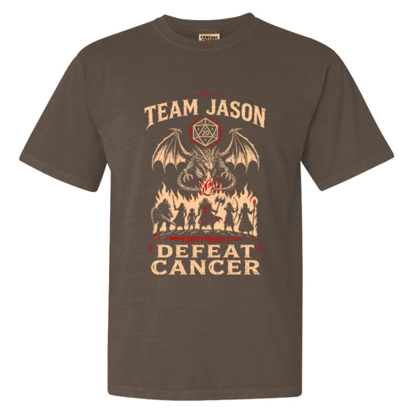 Team Jason - Heavyweight Ring Spun Tee Thumbnail