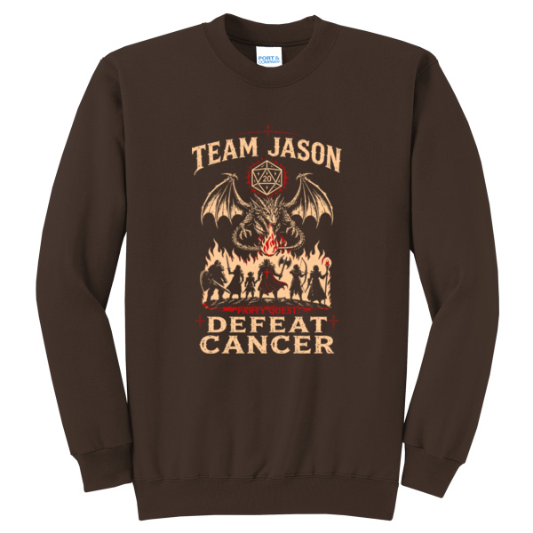 Team Jason - Core Fleece Crewneck Sweatshirt Thumbnail